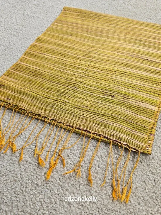 Jim Thompson Silk Woven Scarf Oblong - Picture 12 of 12